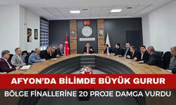 Afyonkarahisar  Bölge Finallerine 20 Proje ile Damga Vuruyor