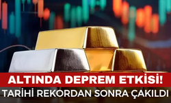 Altın ve Gümüş Neden Çakıldı? Çin ve ABD’den Gelen Şok Haberler! İşte Güncel Altın Fiyatları