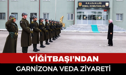 Afyon Valisi Yiğitbaşı’ndan Garnizona Veda Ziyareti