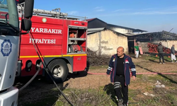Diyarbakır’da Plastik Fabrikasında Korkutan Yangın