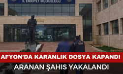 Afyonkarahisar’da 23 Yıl 4 Ay Hapis Cezası Bulunan Şahıs Yakalandı