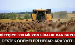 Çiftçiye Milyonluk Destek Hesaplara Yattı