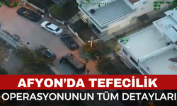 Afyonkarahisar’da Tefecilik Operasyonu: 3 Şüpheli Tutuklandı, Milyonlarca Liralık Evrak Ele Geçirildi