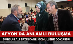 Afyon'da Dursun Ali Erzincanlı Gönüllere Dokundu