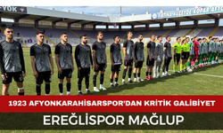 1923 Afyonkarahisarspor’dan Kritik Galibiyet!  Ereğlispor Mağlup