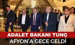 Adalet Bakanı Yılmaz Tunç, Afyonkarahisar’a geldi
