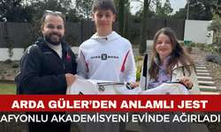 Arda Güler’den Anlamlı Jest: Afyonlu Akademisyeni Evinde Ağırladı