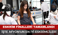 Afyonkarahisar’da Eskrim Rüzgarı: Pistin Genç Yıldızları Madalyalarını Aldı!