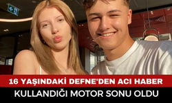 Feci Kaza: 16 Yaşındaki Defne Su Çelik Hayatını Kaybetti