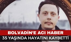 Afyon Bolvadin'e Acı Haber 35 Yaşındaki Genç Hayatını Kaybetti