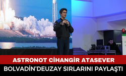 Astronot Tuva Cihangir Atasever, Bolvadinli Gençlerle Buluştu