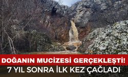 Dinar’da 7 Yıllık Hasret Bitti: Efsanevi Harlak Şelalesi Yeniden Çağlamaya Başladı!