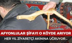 Afyonkarahisar'da şifa arayanlar o köye akın ediyor