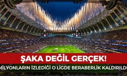 Milyonlarca kişinin izlediği o ligde beraberlik kaldırıldı