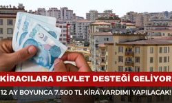 Kiracılara devlet desteği geliyor: PTT üzerinden 7.500 TL kira yardımı yapılacak