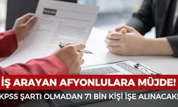 KPSS’siz dev alım başladı! 71 bin kişi işe alınacak