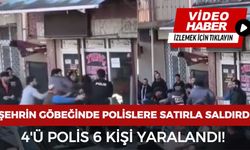 Şehrin göbeğinde polislere satırla saldırdı: Çok sayıda yaralı var