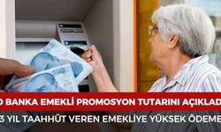 Garanti Bankası emekli promosyon 2026 ne kadar?