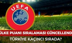 Türkiye UEFA ülke puanı sıralamasında kaçıncı sırada, kaç puanı var?
