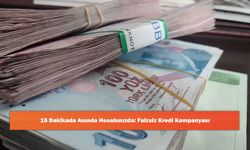 15 Dakikada Anında Hesabınızda: Faizsiz Kredi Kampanyası