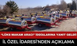 İl Özel İdareden, “Lüks Makam Aracı” İddialarına Yanıt Geldi!