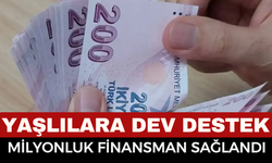 Yaşlılara dev destek