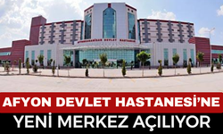 Afyonkarahisar Devlet Hastanesi’nden Büyük Yatırım