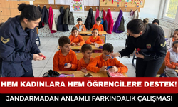 Bayat’ta Hem Kadınlara Hem Öğrencilere Destek! Jandarmadan Anlamlı Farkındalık Çalışması