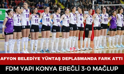 Afyon Belediye Yüntaş Deplasmanda Fark Attı