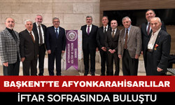 Ankara'daki Afyonkarahisarlılar iftarda buluştu