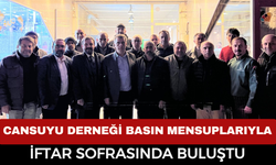 Cansuyu Derneği Basın Mensuplarıyla İftar Sofrasında Buluştu