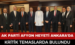 AK Parti Afyonkarahisar Heyeti Ankara’da: İçişleri Bakanlığı’na "Hayırlı Olsun" Çıkarması
