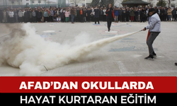 AFAD'dan Okullarda Hayat Kurtaran Eğitimler