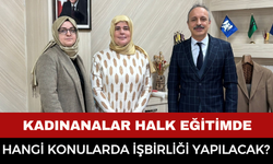 Kadınanalar Derneği’nden Dev İş Birliği Hamlesi! Halk Eğitimi Merkezi'nde Önemli Buluşma