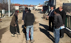 Afyon'da kaymakamlık yaşlı kadın için harekete geçti