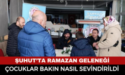 Şuhut’ta Okuldan Anlamlı İftar Buluşması