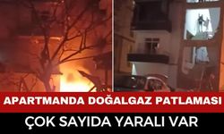 Geceyi Aydınlatan Patlama! 15 Katlı Apartmanda Doğal Gaz Faciası: 16 Yaralı
