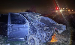 Afyon'da kamyonet kontrolden çıktı, işte son durum