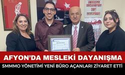 Afyonkarahisar SMMMO’dan Yeni Açılan Mali Müşavir Büro Ziyareti: “Hayırlı Olsun” Desteği