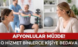 Afyonlular müjde! O hizmet binlerce kişiye bedava