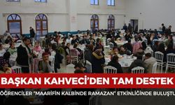 Başkan Kahveci’den tam destek: Ahmetpaşalı öğrenciler “Maarifin Kalbinde Ramazan” etkinliğinde buluştu