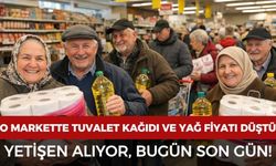 Bugün son gün! O markette ayçiçek yağı ve tuvalet kağıdı fiyatı düştü