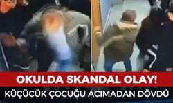 Türkiye bunu konuşuyor: Okula giren veli küçük çocuğa saldırdı
