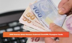 2000 Sonrası Girişi Olanlara Kademeli Emeklilik Piyangosu Vurdu