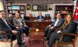 TV3 yönetiminden Emirdağ Belediye Başkanı Koyuncu'ya ziyaret