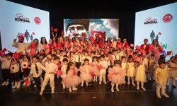 Başkan Köksal, çocukların 23 Nisan coşkusuna ortak oldu