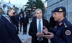 Afyon'da kritik proje: Kriminal tesis inşaatı yerinde incelendi