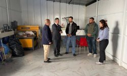 Emirdağ’da yeni atölye hazırlığı başladı: Başkan Koyuncu yerinde inceledi