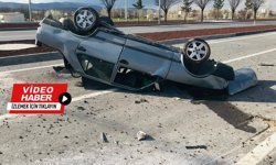 Kaza Anı Kamerada! Afyonkarahisar’da Kavşak Faciası: Bolvadin’de Korkutan Kaza