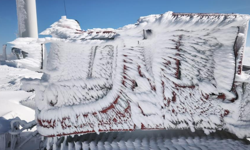 Rüzgar Türbinlerine Ulaşmak İçin Karı Deldiler! 4 Metrelik Kar Duvarı Aşıldı